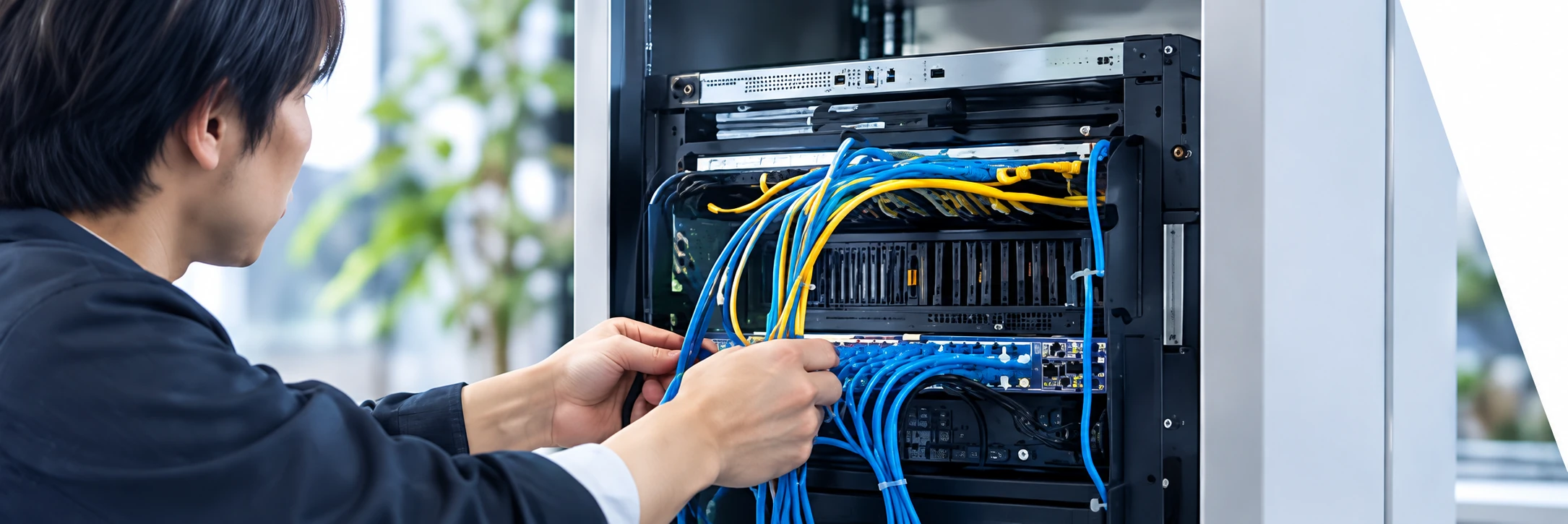 事務所の通信を整えるのイメージ